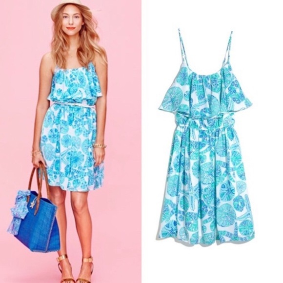 LILLY PULITZER Sea Urchin Sun Dress - Picture 1 of 16